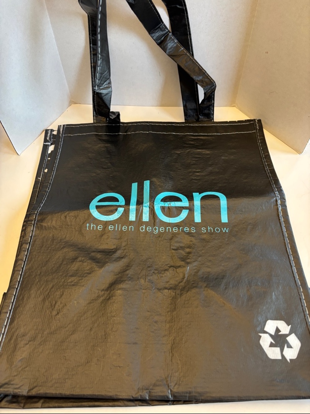 💕5/25💕Ellen Degeneres Show Reusable Tote Bag BRAND NEW 13” x 15” x 8.5” Deep